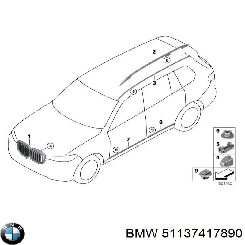  51137417890 BMW