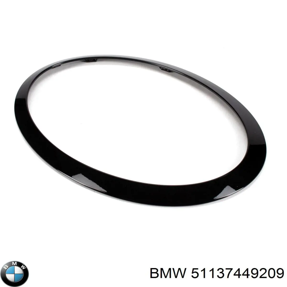 Рамка (облицовка) фары левой BMW 51137449209 цена, от 89.05 USD