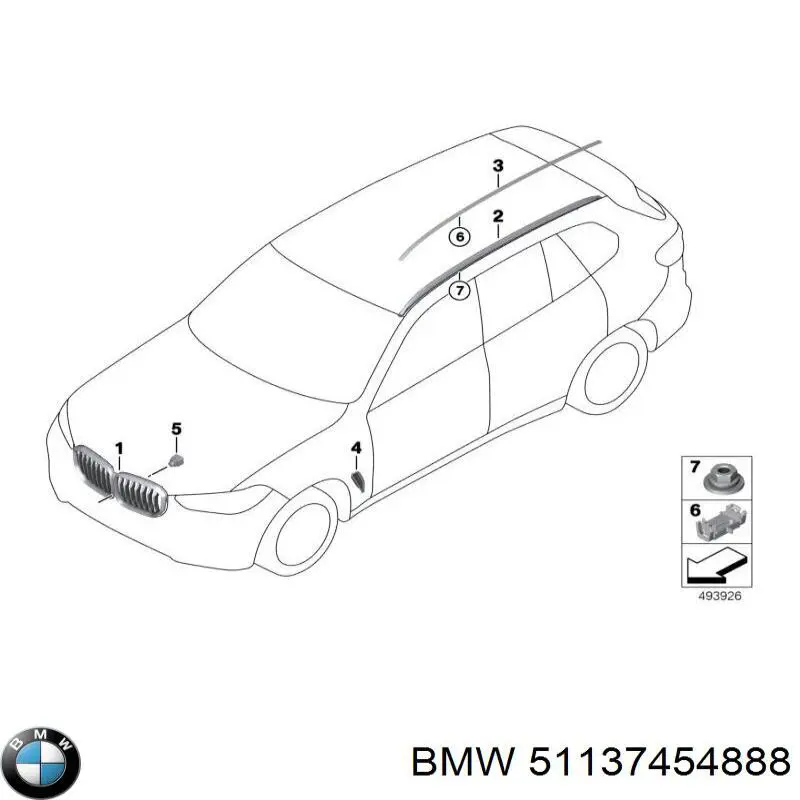  51137454888 BMW