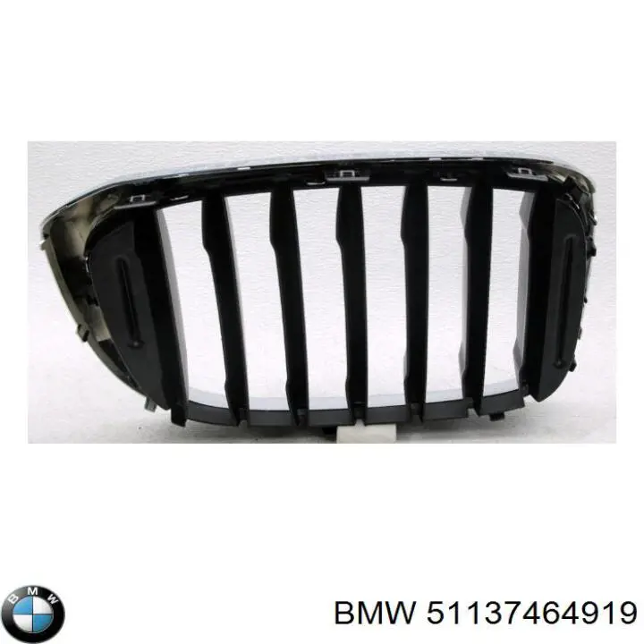 Решетка радиатора левая BMW 51137464919 цена, от 145.24 USD