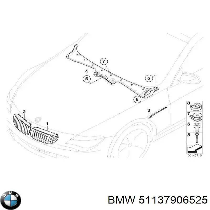 51137906525 BMW 
