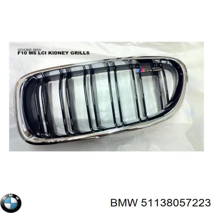 51138057223 BMW grelha do radiador