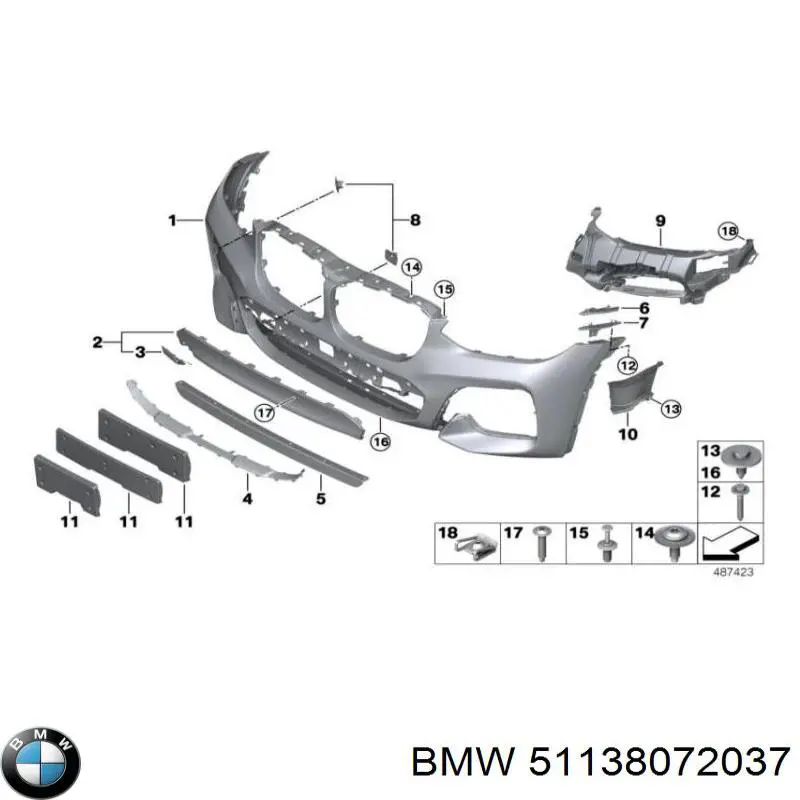51138072037 BMW 