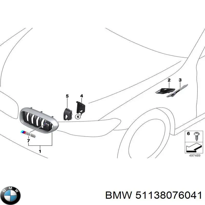  51138076041 BMW