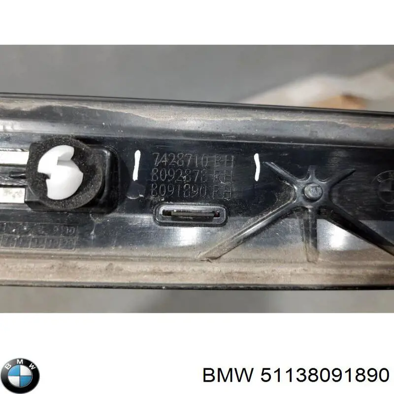 Молдинг двери задней правой нижний BMW 51138091890 цена, от 190.58 USD