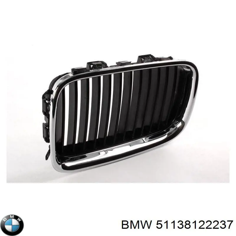 51138122237 BMW решетка радиатора левая