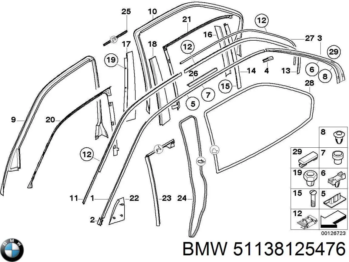 51138125476 BMW 