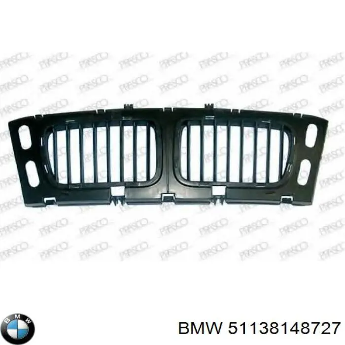 Решетка радиатора BMW 51138148727