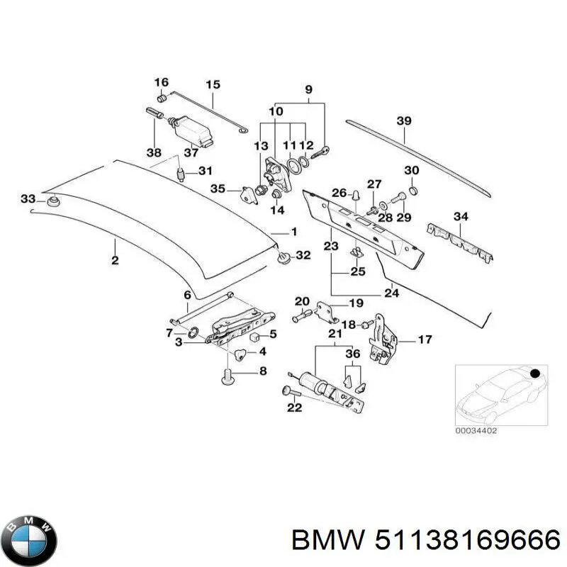  51138169666 BMW