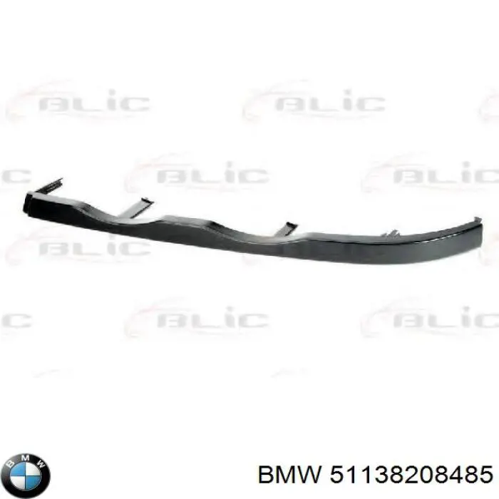 51138208485 BMW ресничка (накладка левой фары)