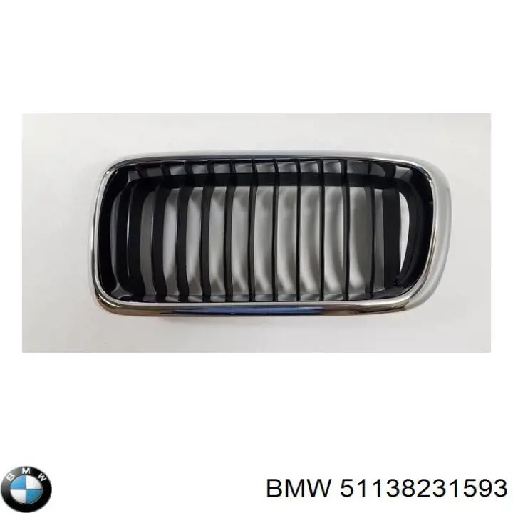 51138231593 BMW решетка радиатора левая