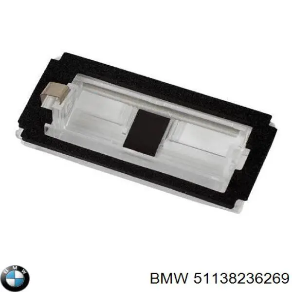51138236269 BMW фонарь подсветки заднего номерного знака