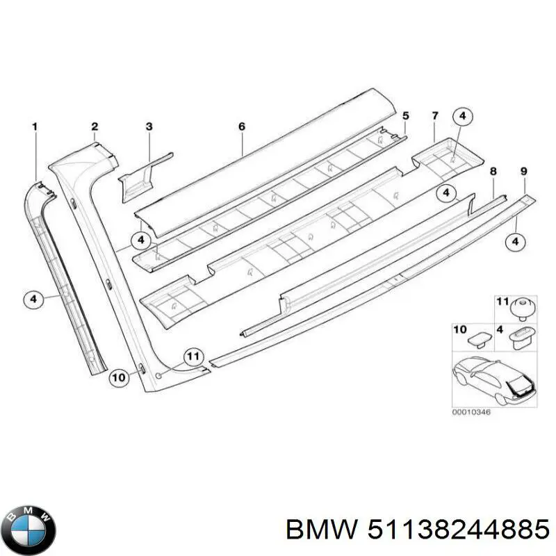  51138244885 BMW