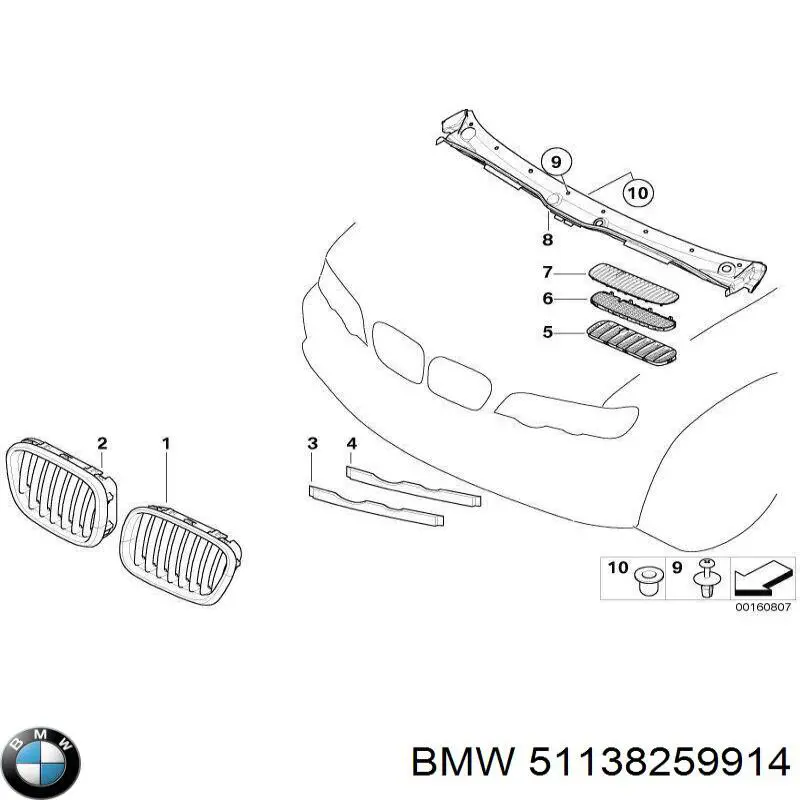 51138259914 BMW 