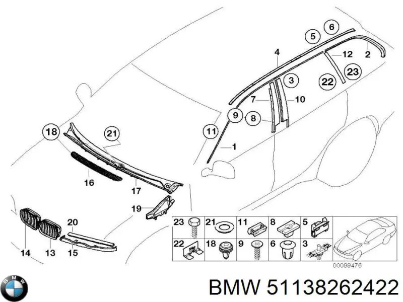  51138262422 BMW