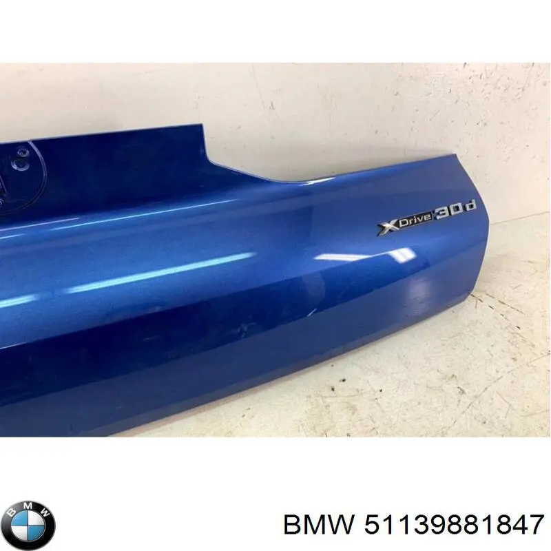 Накладка на крышку багажника BMW 51139881847 цена, от 225.73 USD