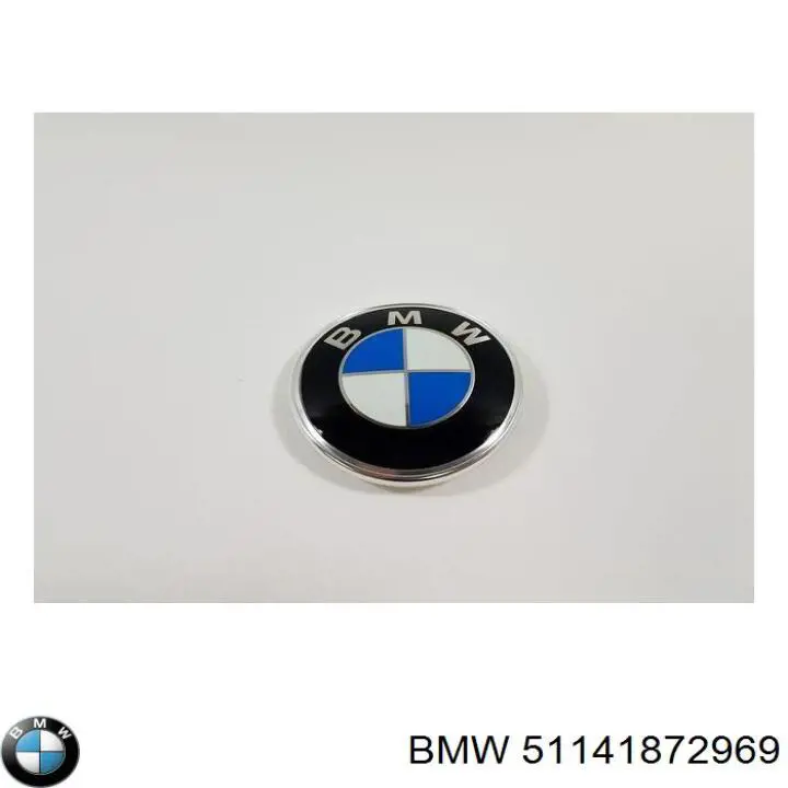 Emblema de tampa de porta-malas (emblema de firma) BMW 5  E28