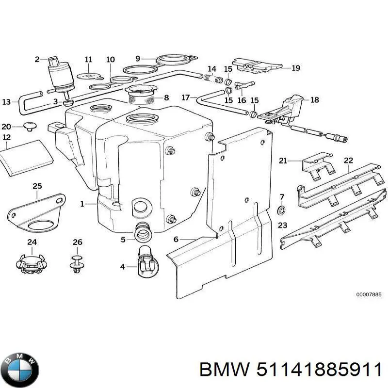 51141885911 BMW 