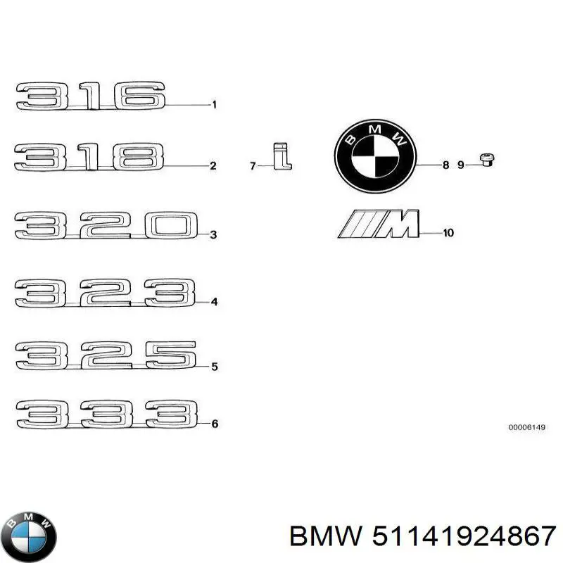 51141924867 BMW 