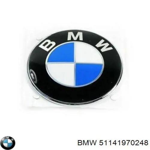Эмблема крышки багажника (фирменный значок) на BMW 7 (E65,66) купить.