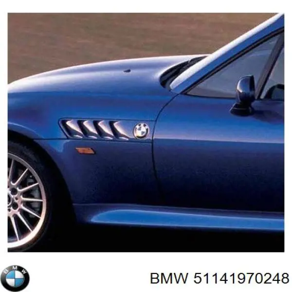 Купить 51141970248 BMW Эмблема крышки багажника