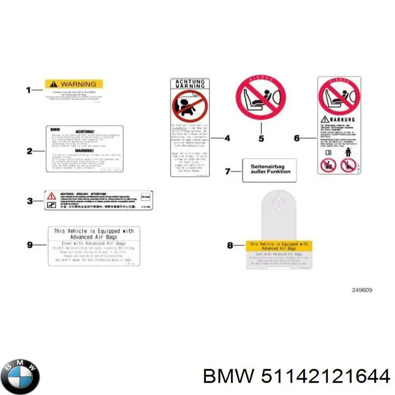  51142121644 BMW