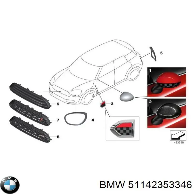 51142353346 BMW 