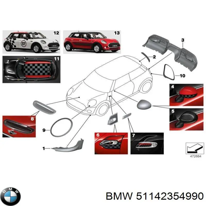  51142354990 BMW