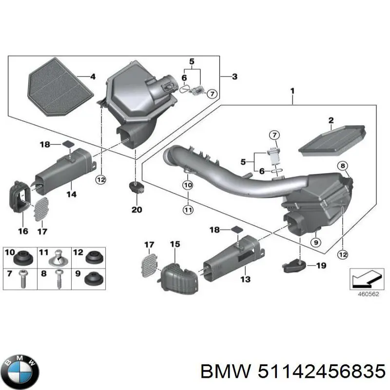  51142456835 BMW