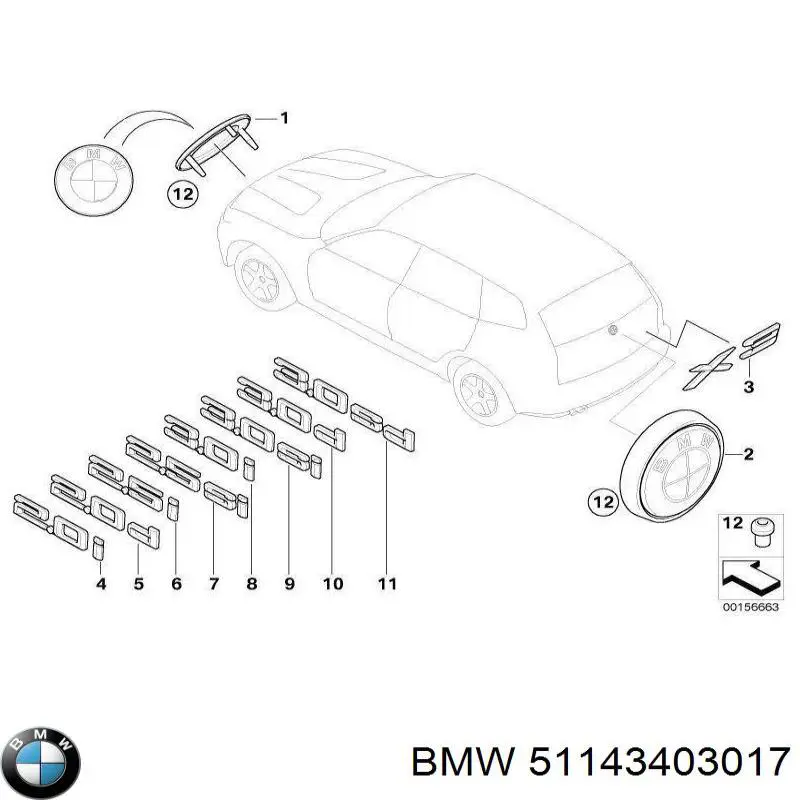 51143403017 BMW 