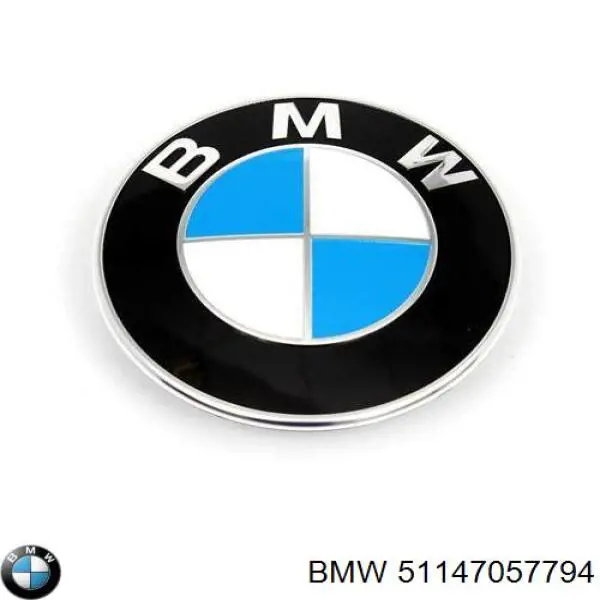 Emblema de tapa de maletero 51147057794 BMW