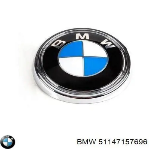 Эмблема крышки багажника 51147157696 BMW