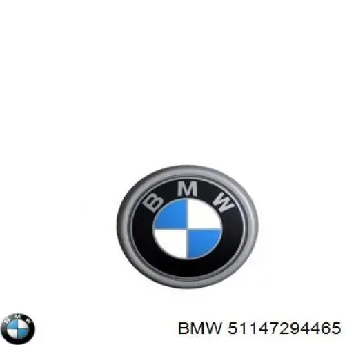 Эмблема крышки багажника (фирменный значок) BMW 51147294465