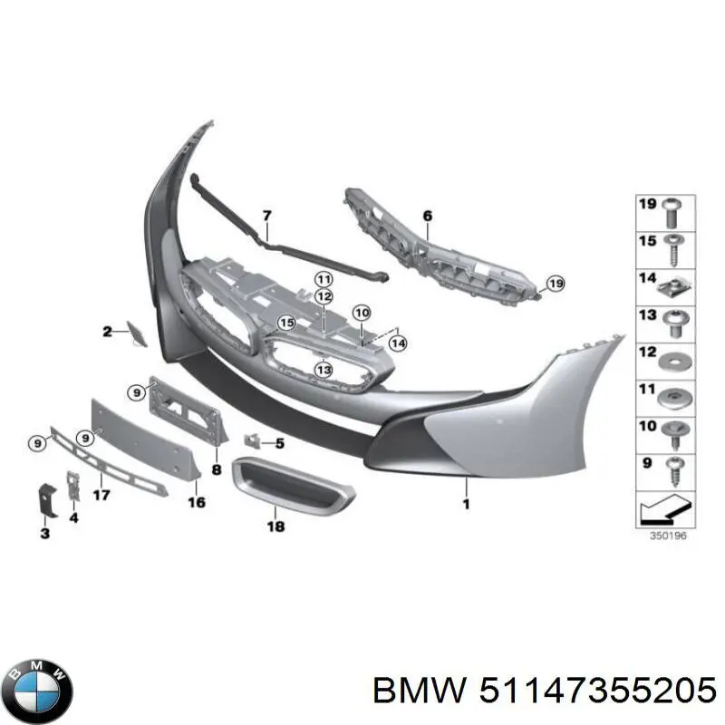  BMW 51147355205 цена, от 28.22 USD