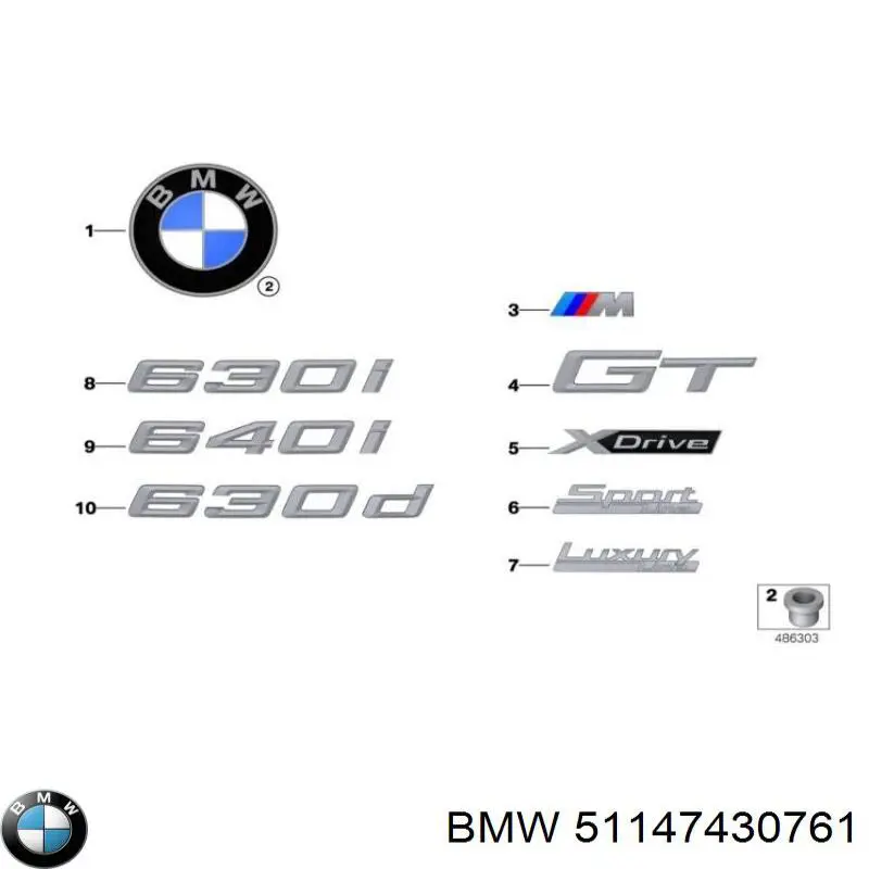 51147430761 BMW 