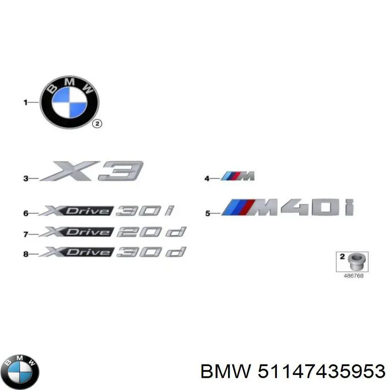 51147435953 BMW 