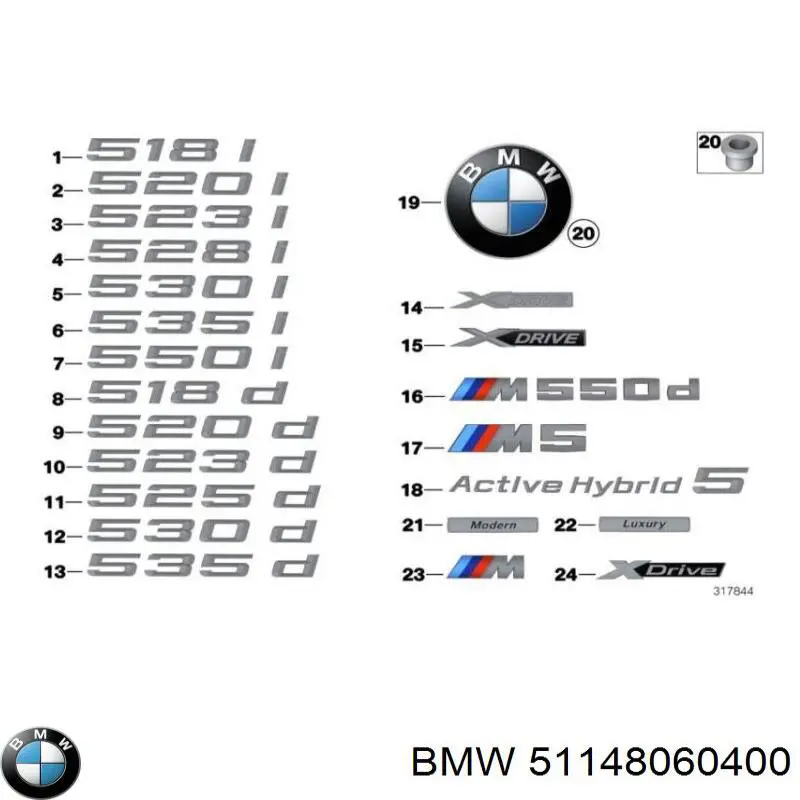 51148060400 BMW 