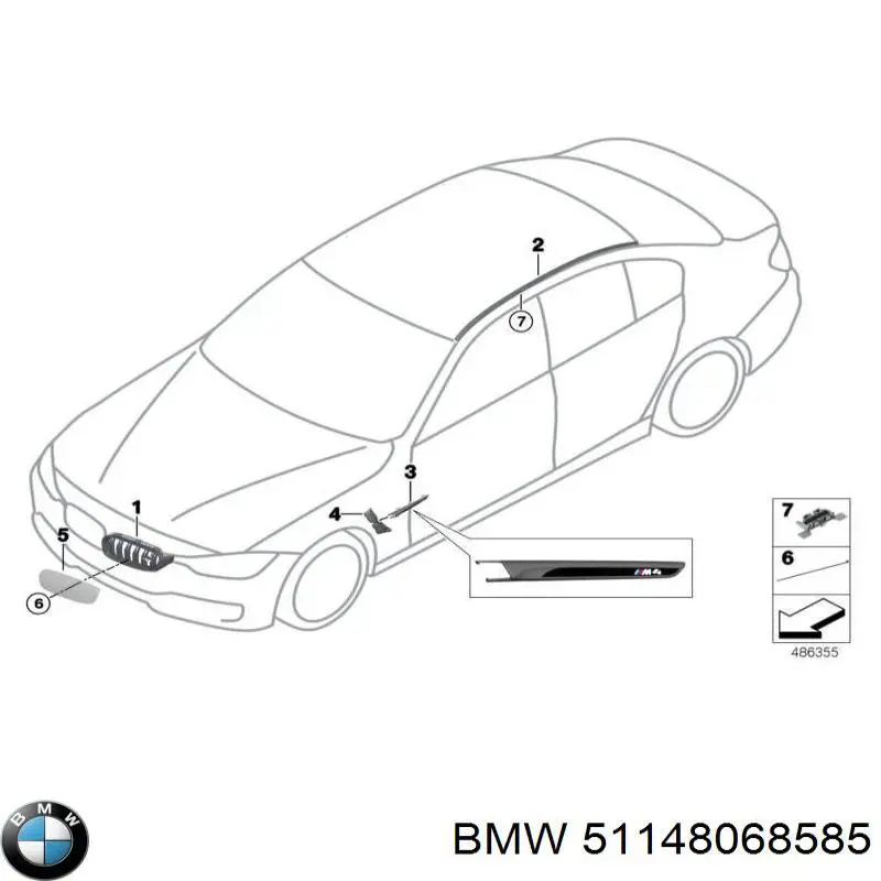  51148068585 BMW