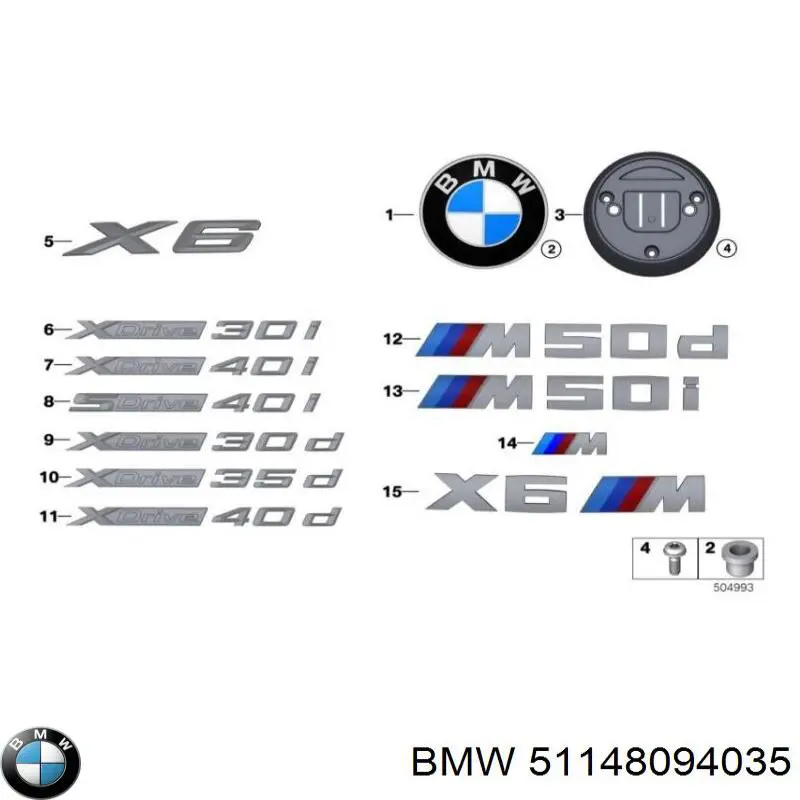 51148094035 BMW 