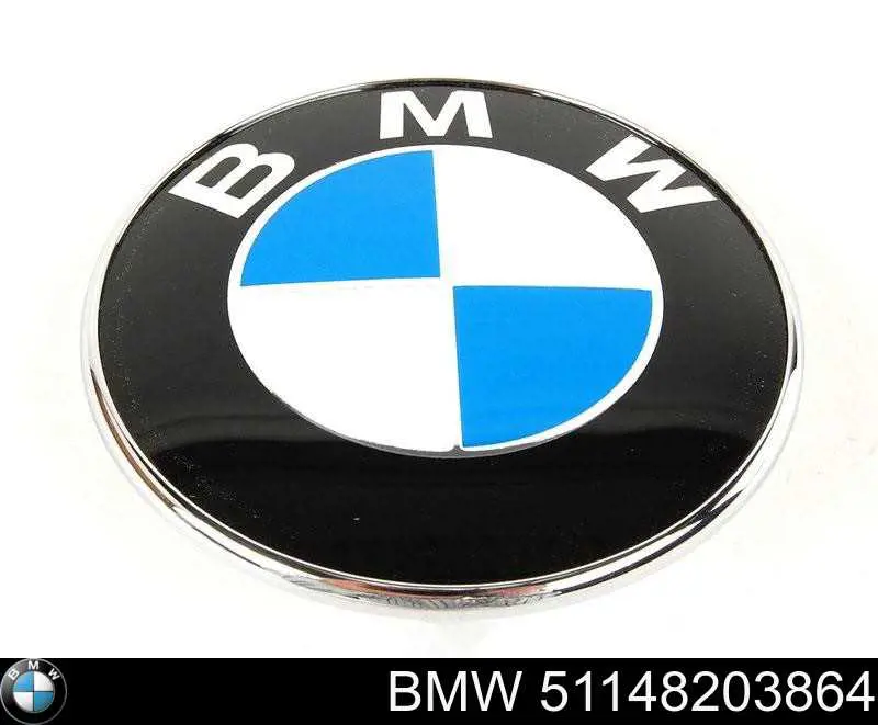 Эмблема крышки багажника (фирменный значок) на BMW 3 (E46) купить.