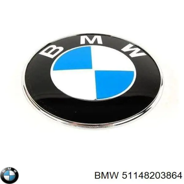 Emblema de tapa de maletero 51148203864 BMW