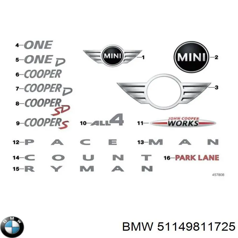  51149811725 BMW