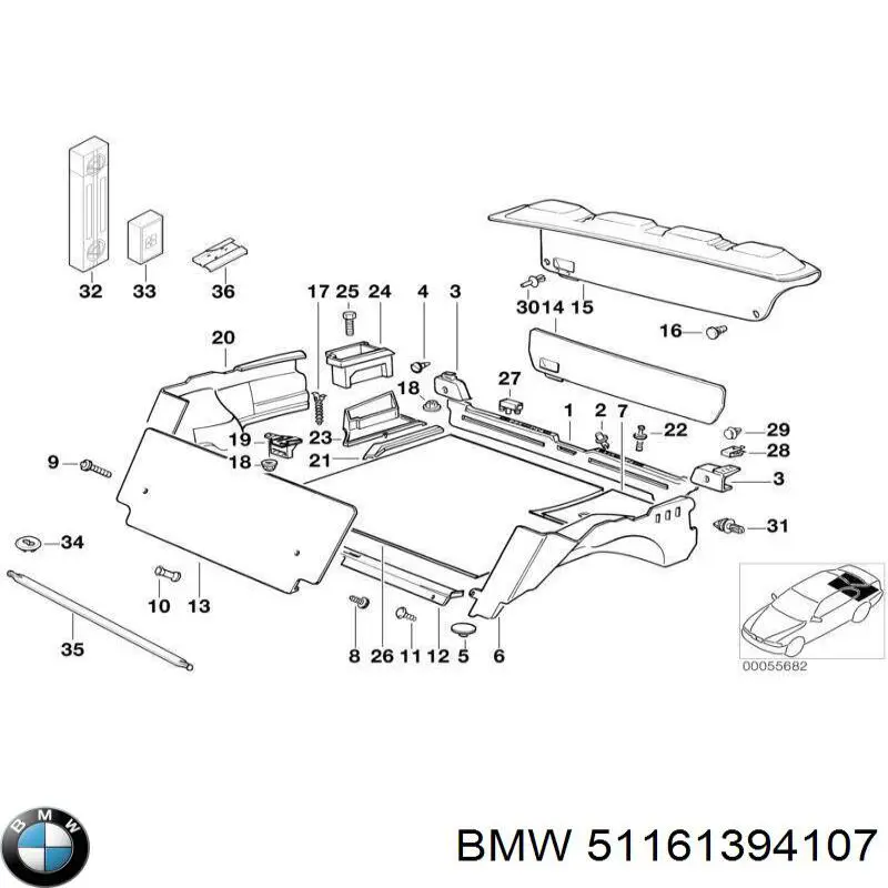  51161394107 BMW