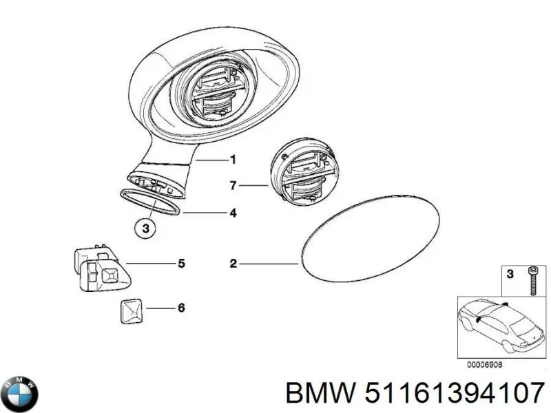  51161394107 BMW