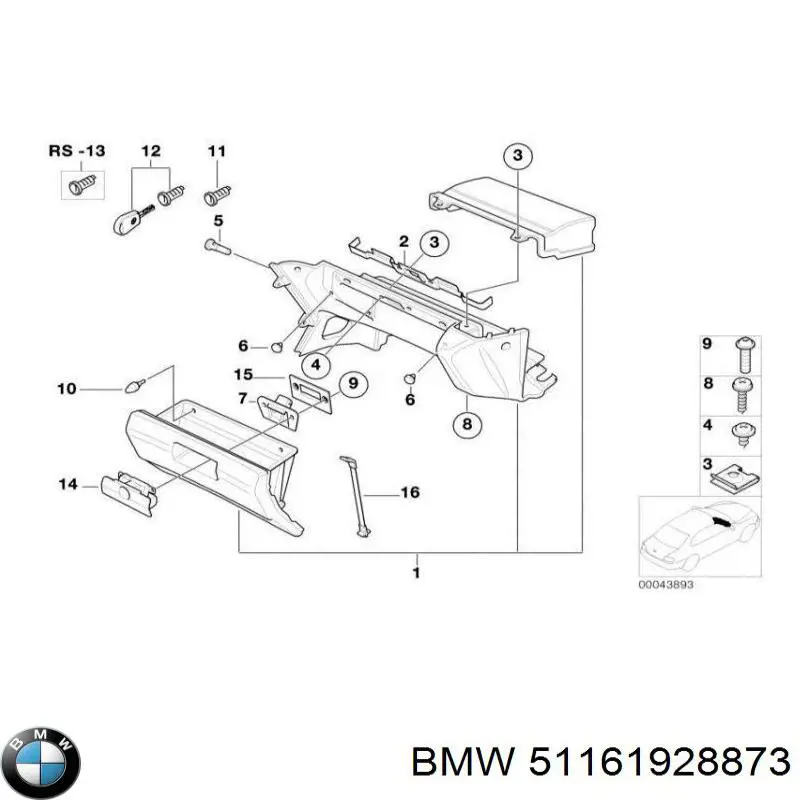  51161928873 BMW