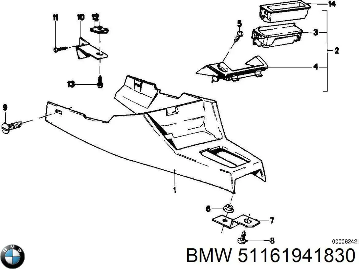  BMW 51161941830 цена, от 240.25 USD