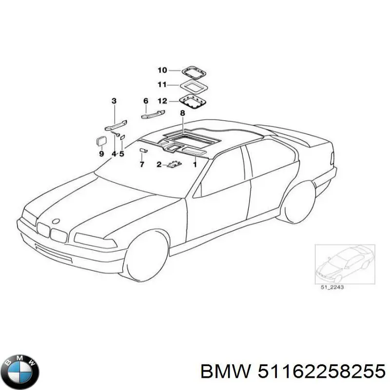  BMW 51168203994 цена, от 11.83 USD