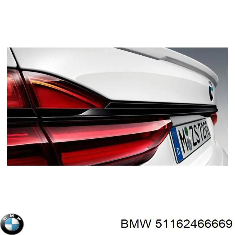 Накладка (крышка) зеркала заднего вида левая 51162466669 BMW