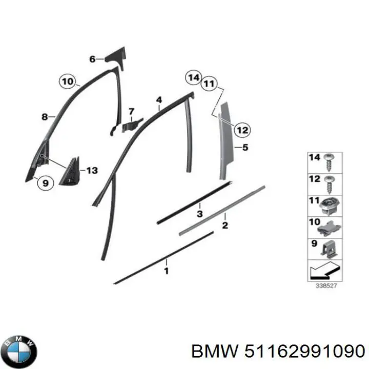  51162991090 BMW
