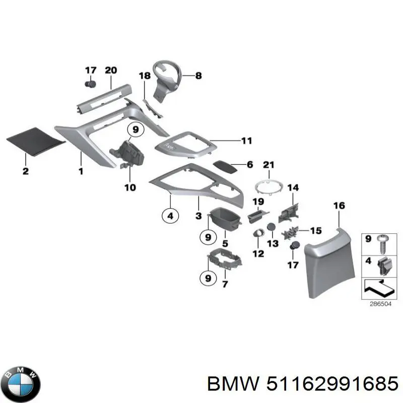 51162991685 BMW 